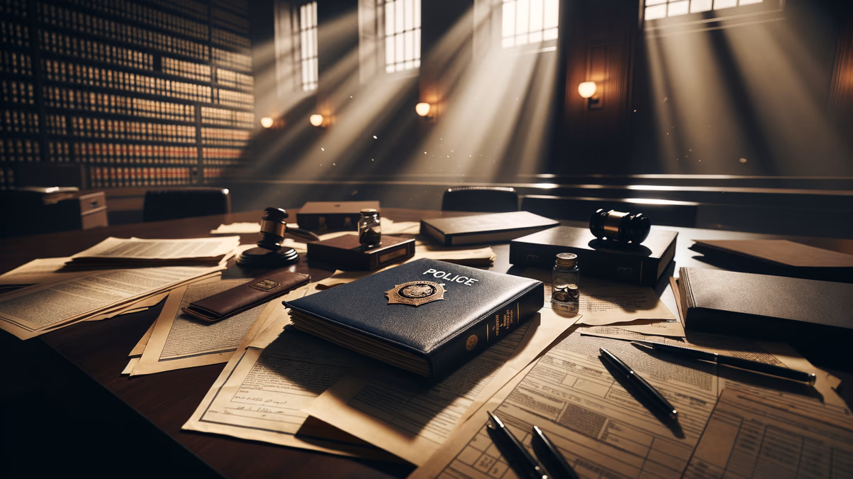 Uncertified police report valid to the extent there is an admission