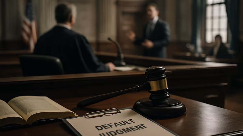 Another way to take a default