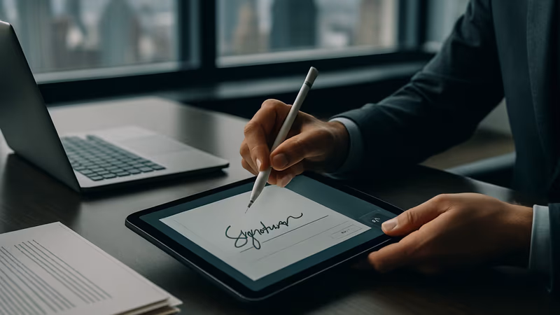 Electronic signatutres