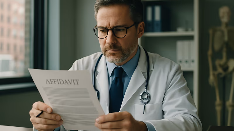 Medical Expert Affidavit Requirements: New York Personal Injury Defense Guide