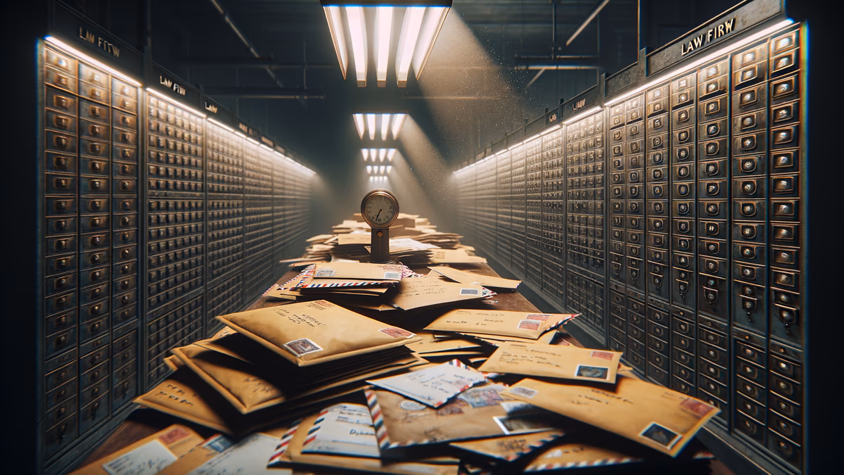 On receipt and mailing