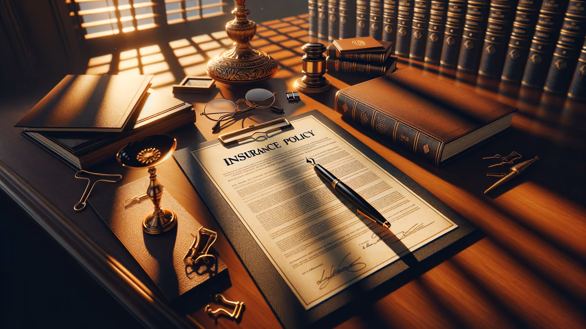 Staged accident and non-payments of premiums