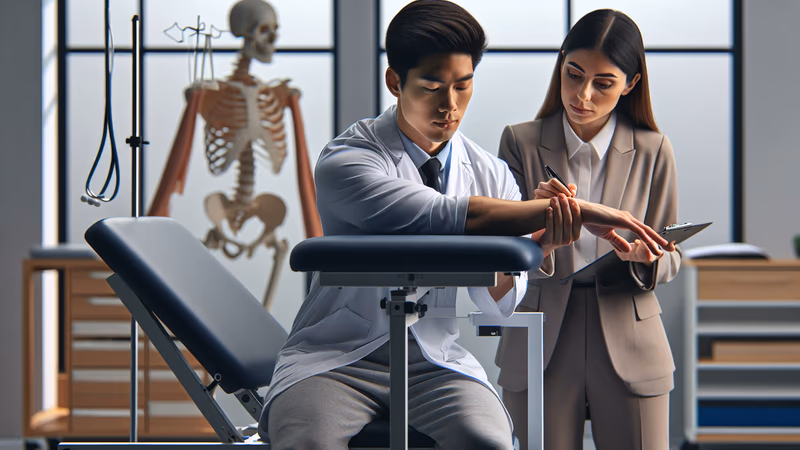 A physical therapist's affidavit lacks probative value as to the rendering of a medical diagnosis