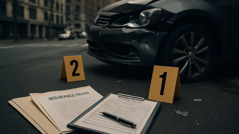 Prima Facie Staged accident