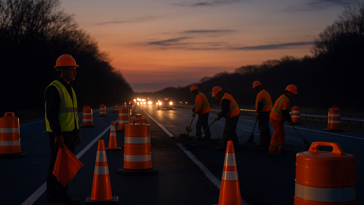 Road Worker Hit by a Driver in New York: Workers' Comp and the Third-Party Claim