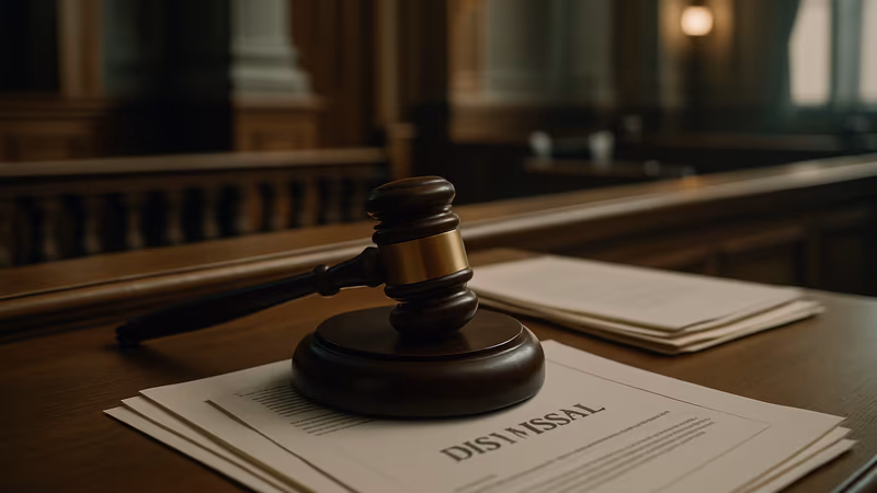 The conditional order of dismissal