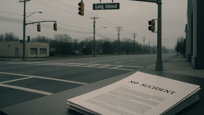 There was no accident