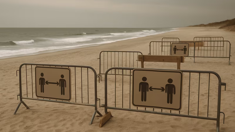 Why are beaches still open?